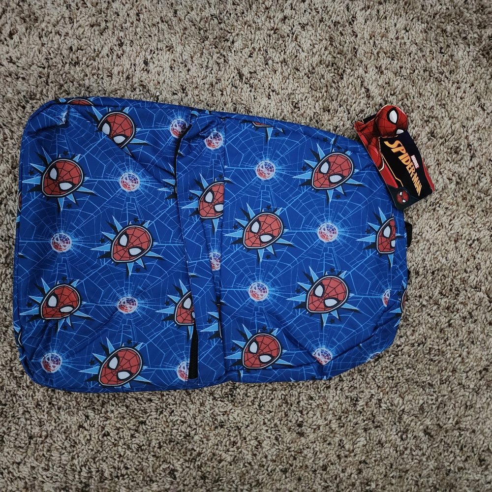 Spiderman Blue and Red Kids Backpack